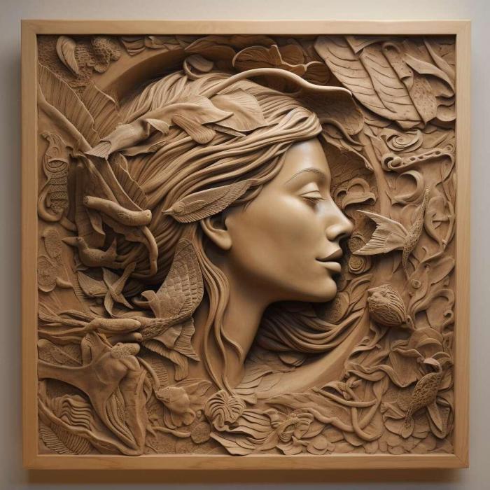 نموذج ثلاثي الأبعاد لآلة CNC 3D Art 